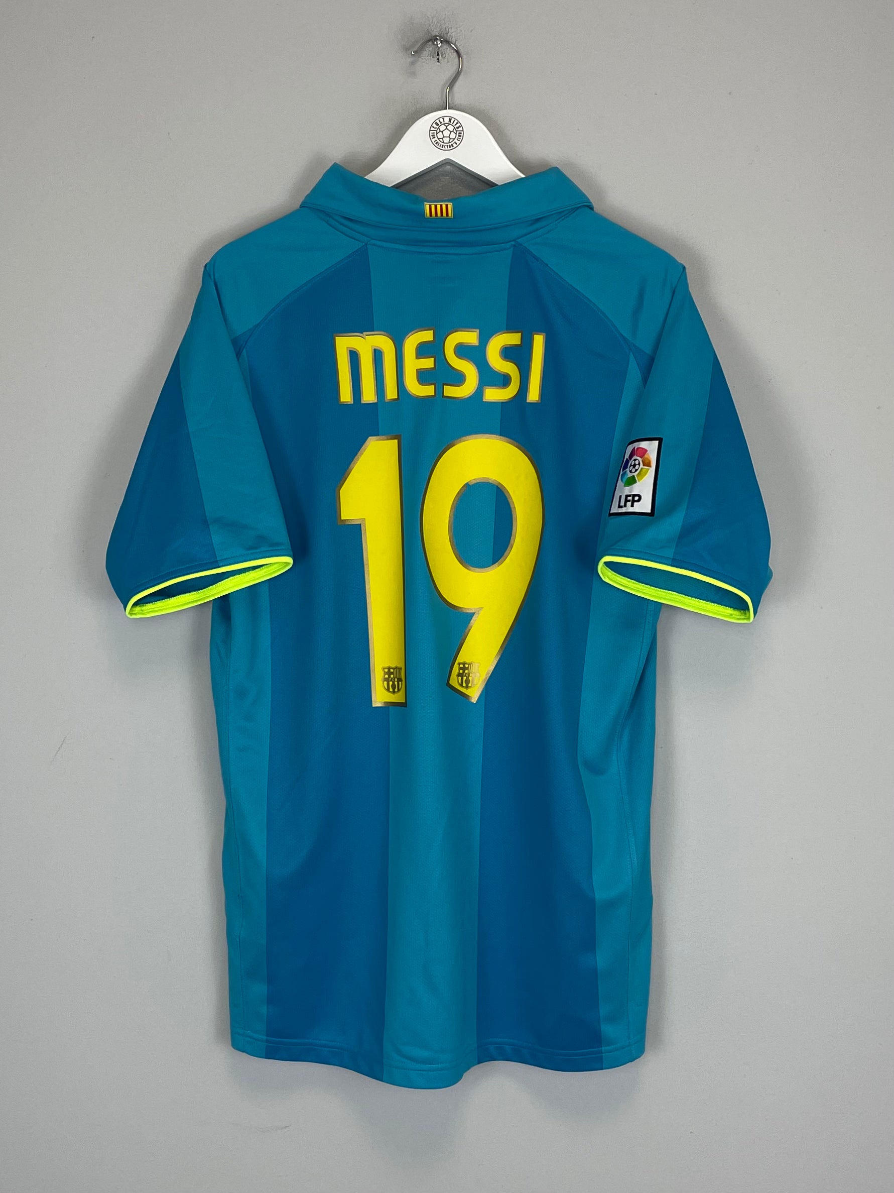 2007/08 BARCELONA MESSI #19 AWAY SHIRT (L) NIKE