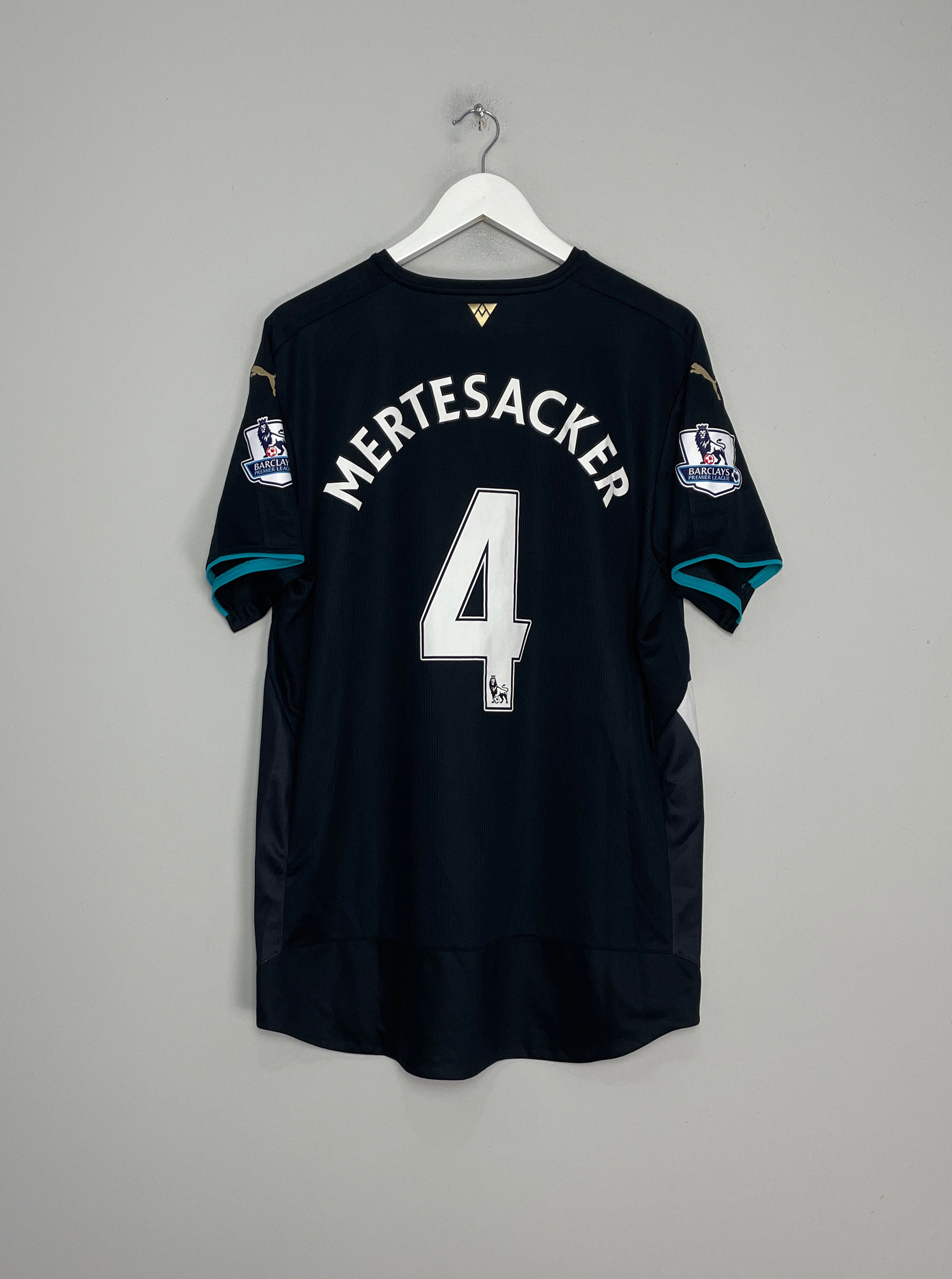 2015/16 ARSENAL MERTESACKER #4 THIRD SHIRT (XL) PUMA