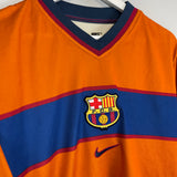 1998/00 BARCELONA #15 AWAY SHIRT (M) NIKE