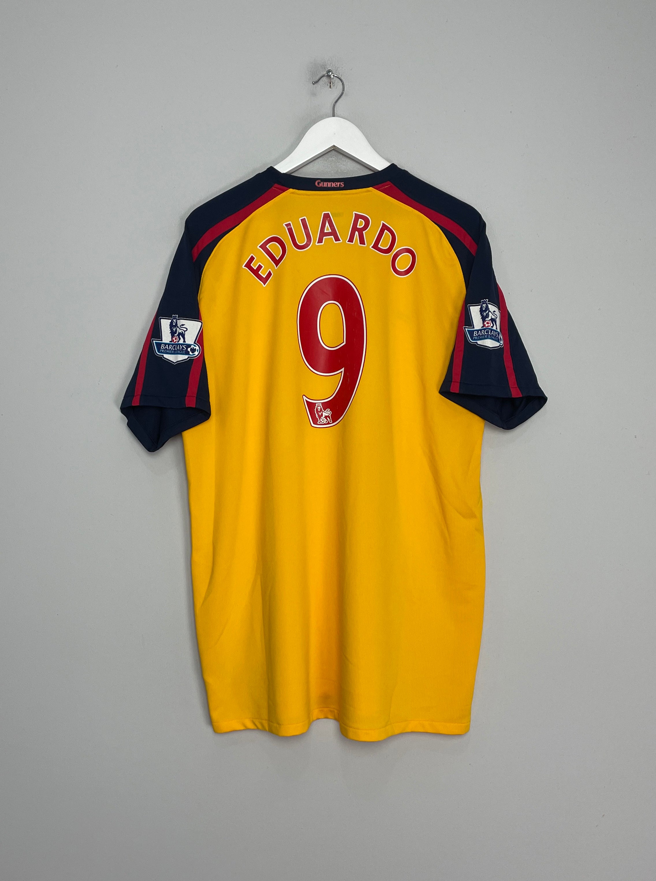 2008/09 ARSENAL EDOUARD #9 AWAY SHIRT (XL) NIKE