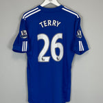 2009/10 CHELSEA TERRY #26 HOME SHIRT (M) ADIDAS