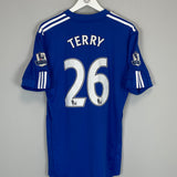 2009/10 CHELSEA TERRY #26 HOME SHIRT (M) ADIDAS