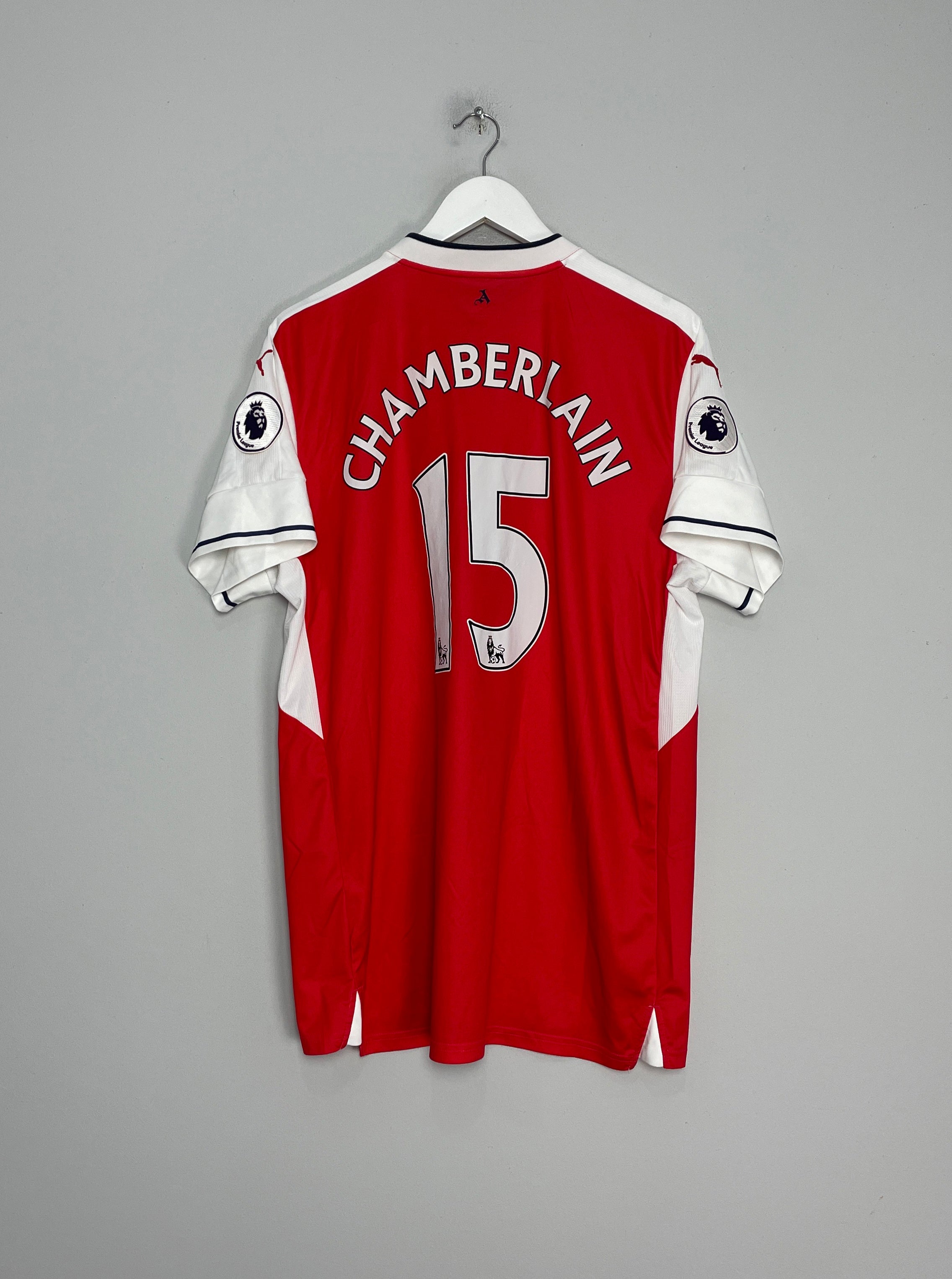 2016/17 ARSENAL CHAMBERLAIN #15 HOME SHIRT (XL) PUMA