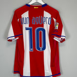 2007/08 ATLETICO MADRID KUN AGUERO #10 HOME SHIRT (M) NIKE