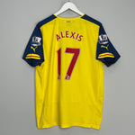 2014/15 ARSENAL ALEXIS #17 AWAY SHIRT (XL) PUMA