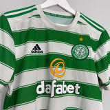 2021/22 CELTIC HOME SHIRT (M) ADIDAS