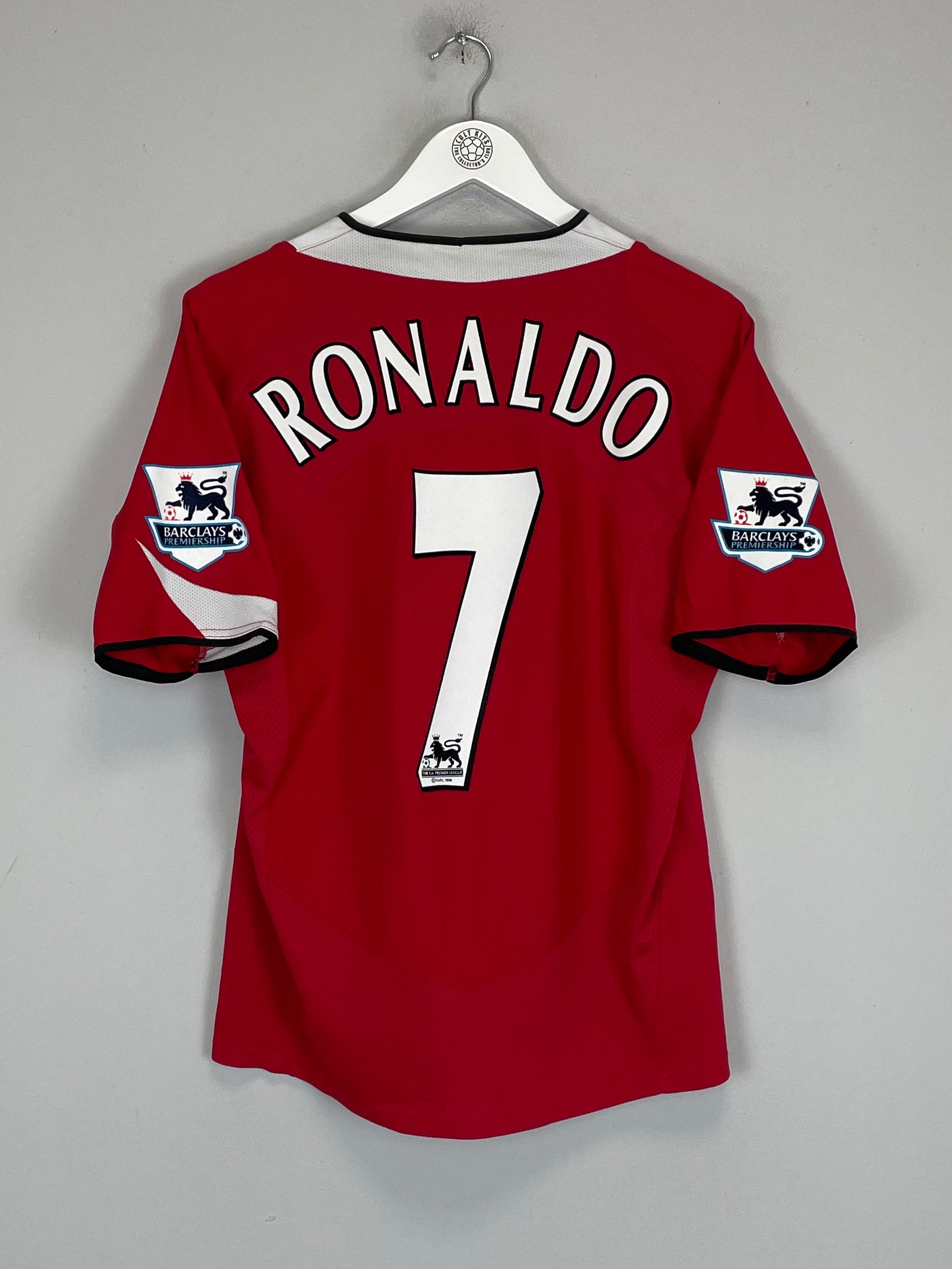 2004/05 MANCHESTER UNITED RONALDO #7 HOME SHIRT (M) NIKE