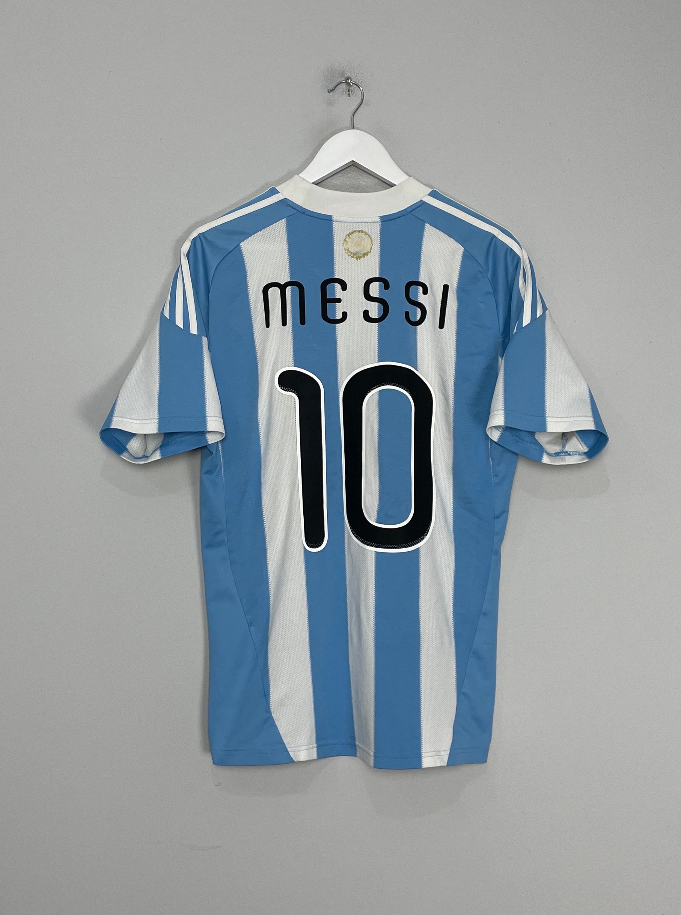 2010/11 ARGENTINA MESSI #10 HOME SHIRT (M) ADIDAS