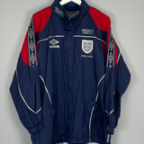 1995/97 ENGLAND TRACK JACKET (M) UMBRO