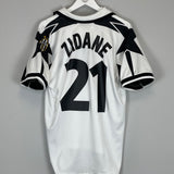 1998/99 JUVENTUS ZIDANE #21 AWAY SHIRT (L) KAPPA