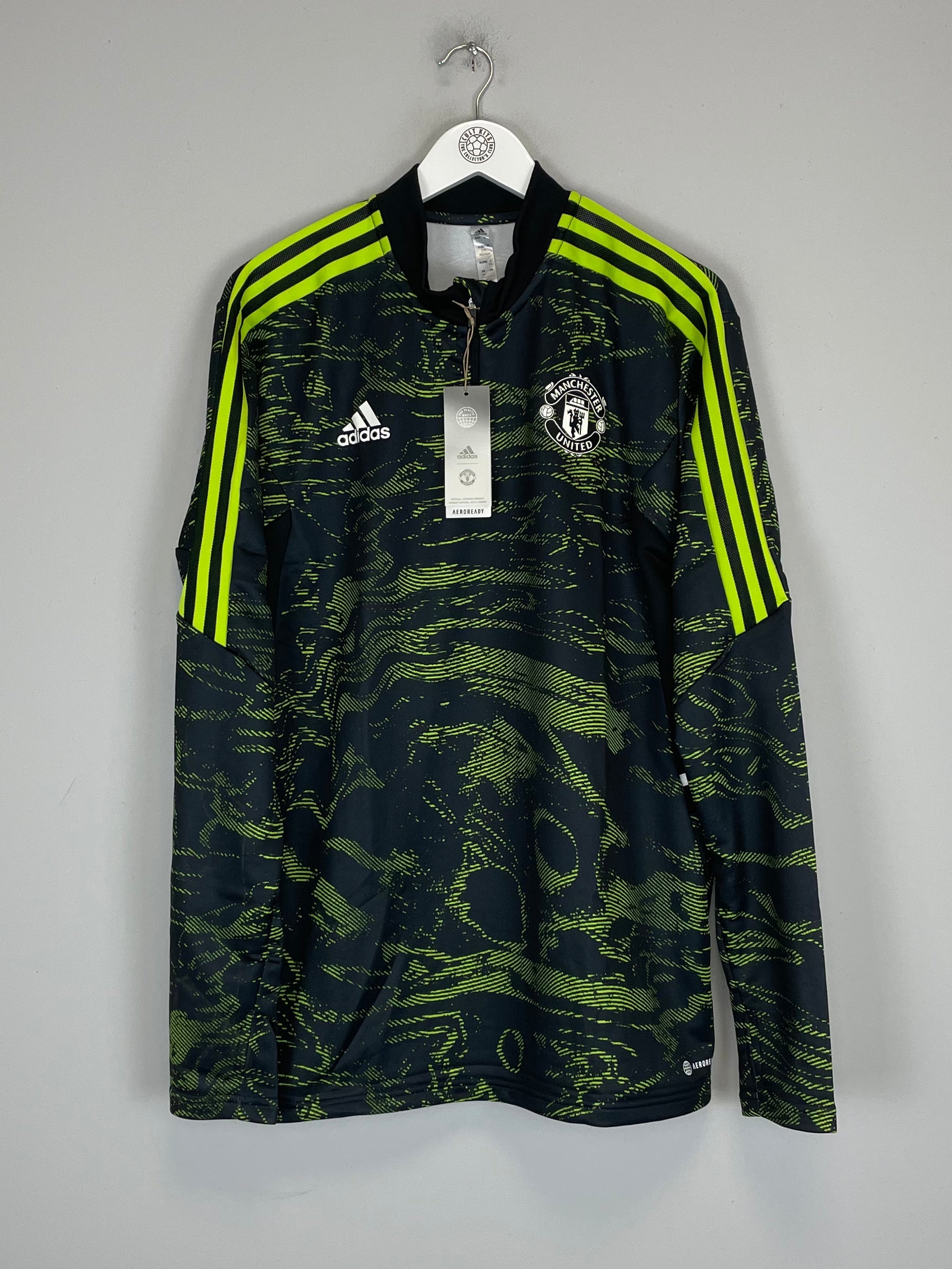 2022/23 MANCHESTER UNITED *BNWT* 1/4 ZIP (XXL) ADIDAS