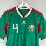 2010/11 MEXICO MARQUEZ #4 HOME SHIRT (S) ADIDAS