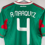 2010/11 MEXICO MARQUEZ #4 HOME SHIRT (S) ADIDAS