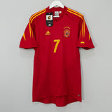 2004/06 SPAIN RAUL #7 *BNWT* HOME SHIRT (M) ADIDAS