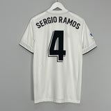 2018/19 REAL MADRID SERGIO RAMOS HOME SHIRT (M) ADIDAS