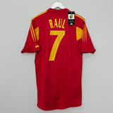 2004/06 SPAIN RAUL #7 *BNWT* HOME SHIRT (M) ADIDAS