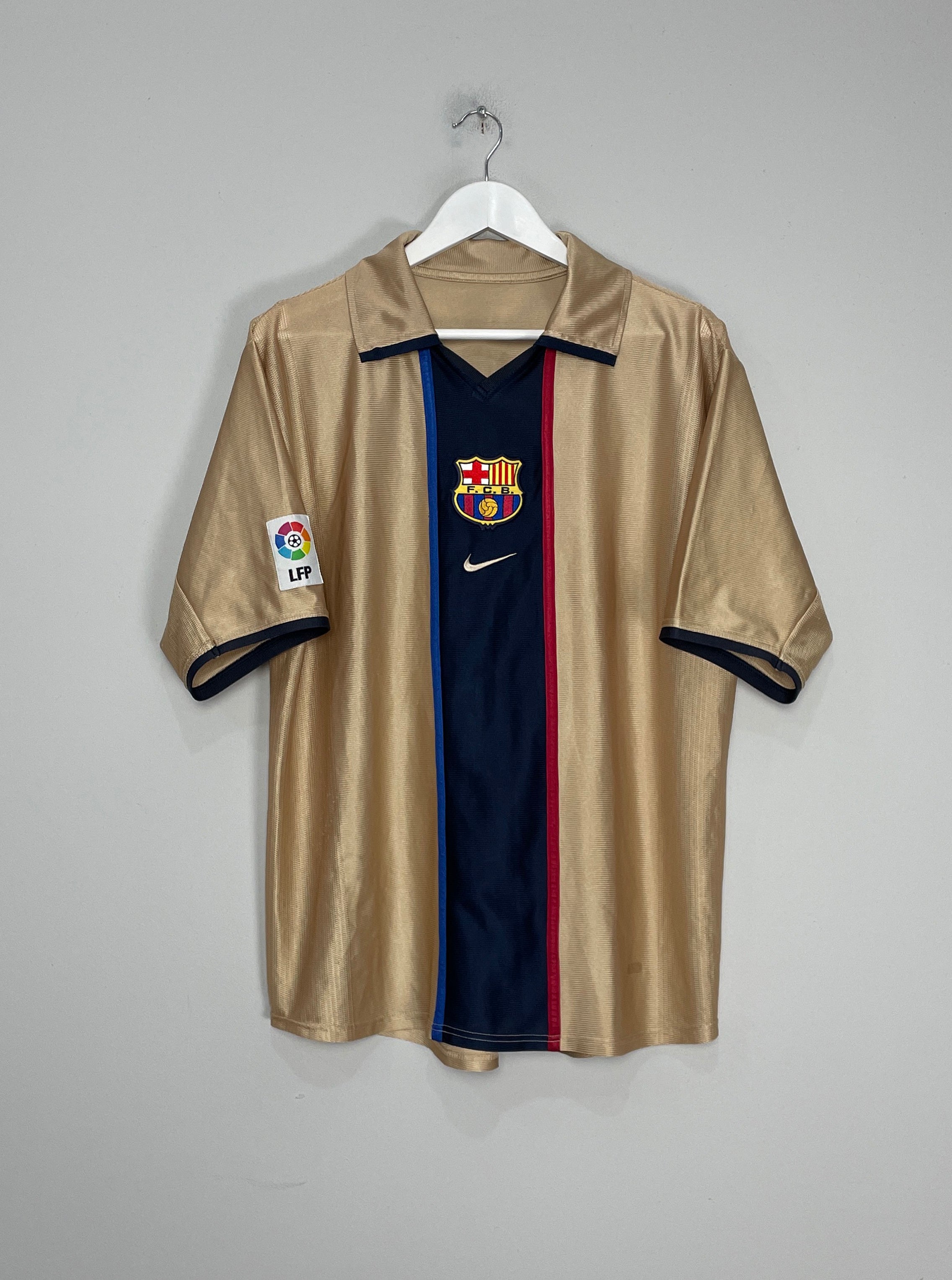 2001/03 BARCELONA AWAY SHIRT (M) NIKE