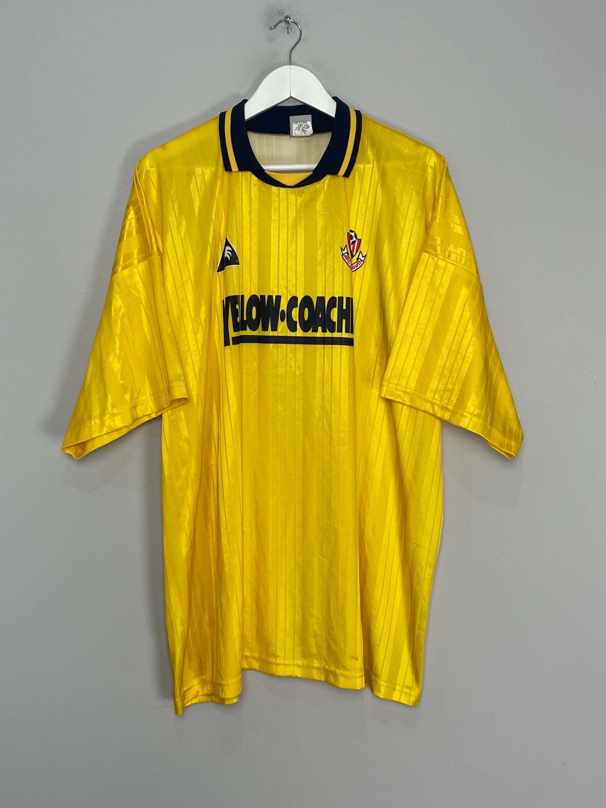 1995/96 BOURNEMOUTH AWAY SHIRT (XL) LE COQ