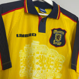 1996/99 SCOTLAND AWAY SHIRT (L) UMBRO