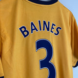 2011/12 EVERTON BAINES #3 AWAY SHIRT (L) LE COQ SPORTIF