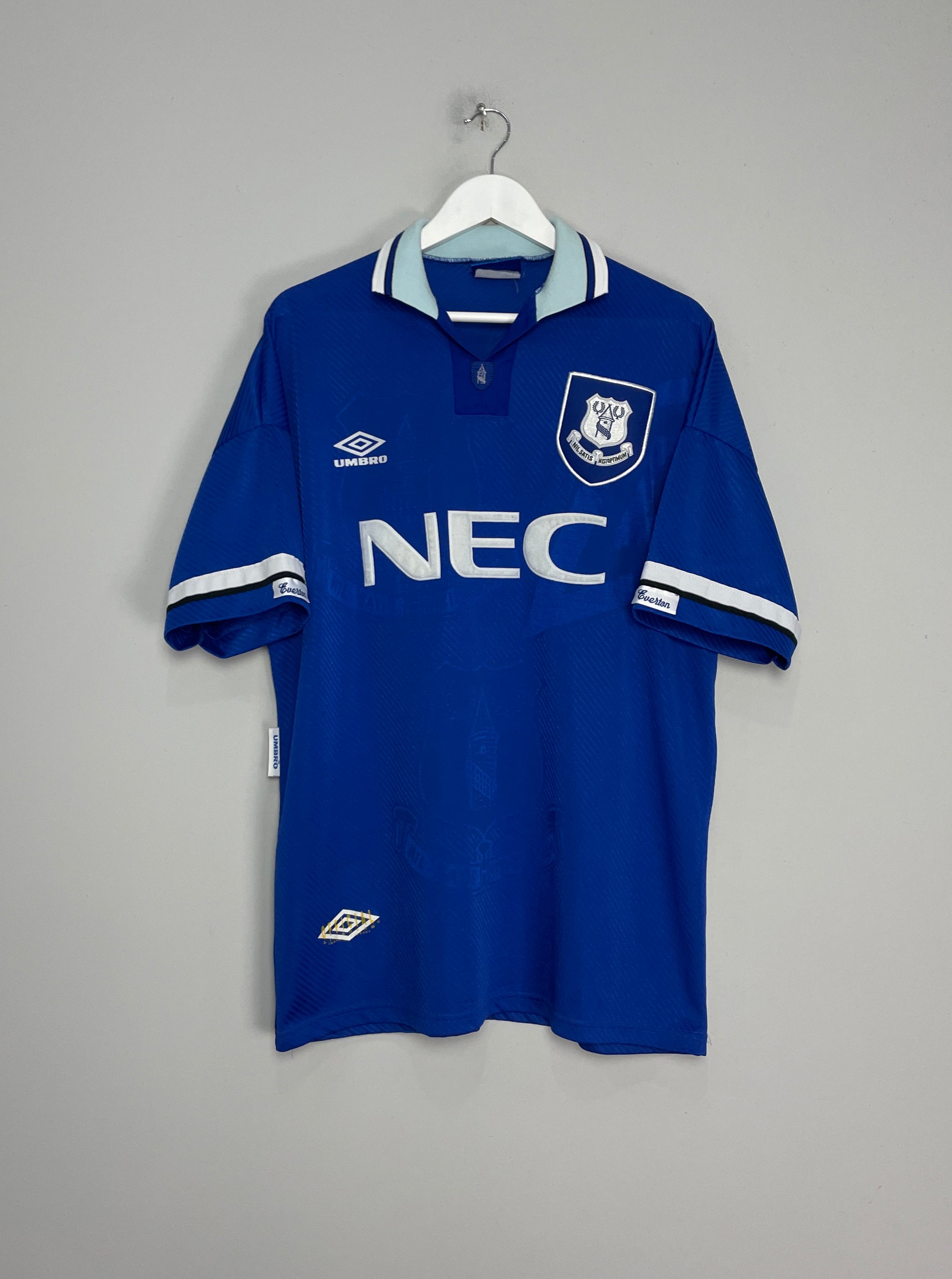 1993/95 EVERTON HOME SHIRT (XL) UMBRO