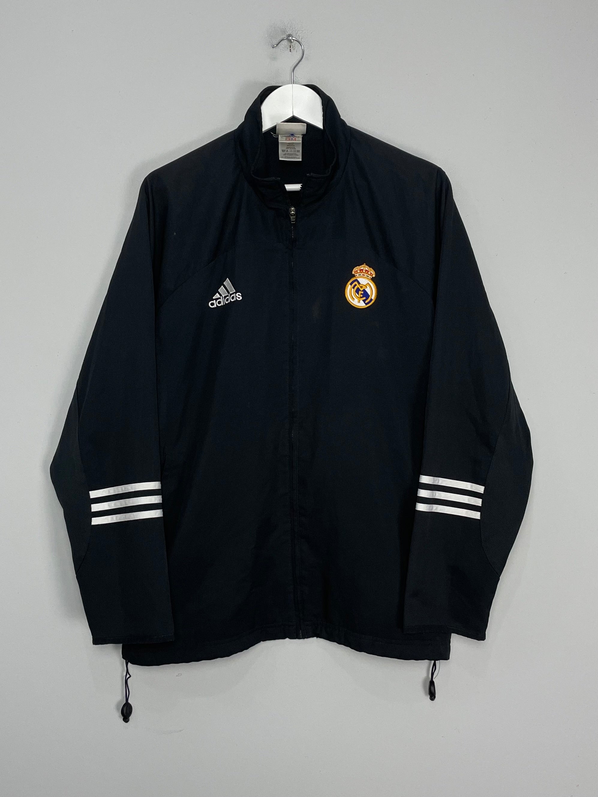 2002/03 REAL MADRID *CENTENARY* TRACK JACKET (M) ADIDAS