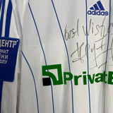 2008/10 DYNAMO KYIV #90 *SIGNED SHEVCHENKO* L/S HOME SHIRT (M) ADIDAS