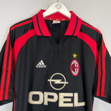 2000/01 AC MILAN BIERHOFF #20 THIRD SHIRT (XL) ADIDAS