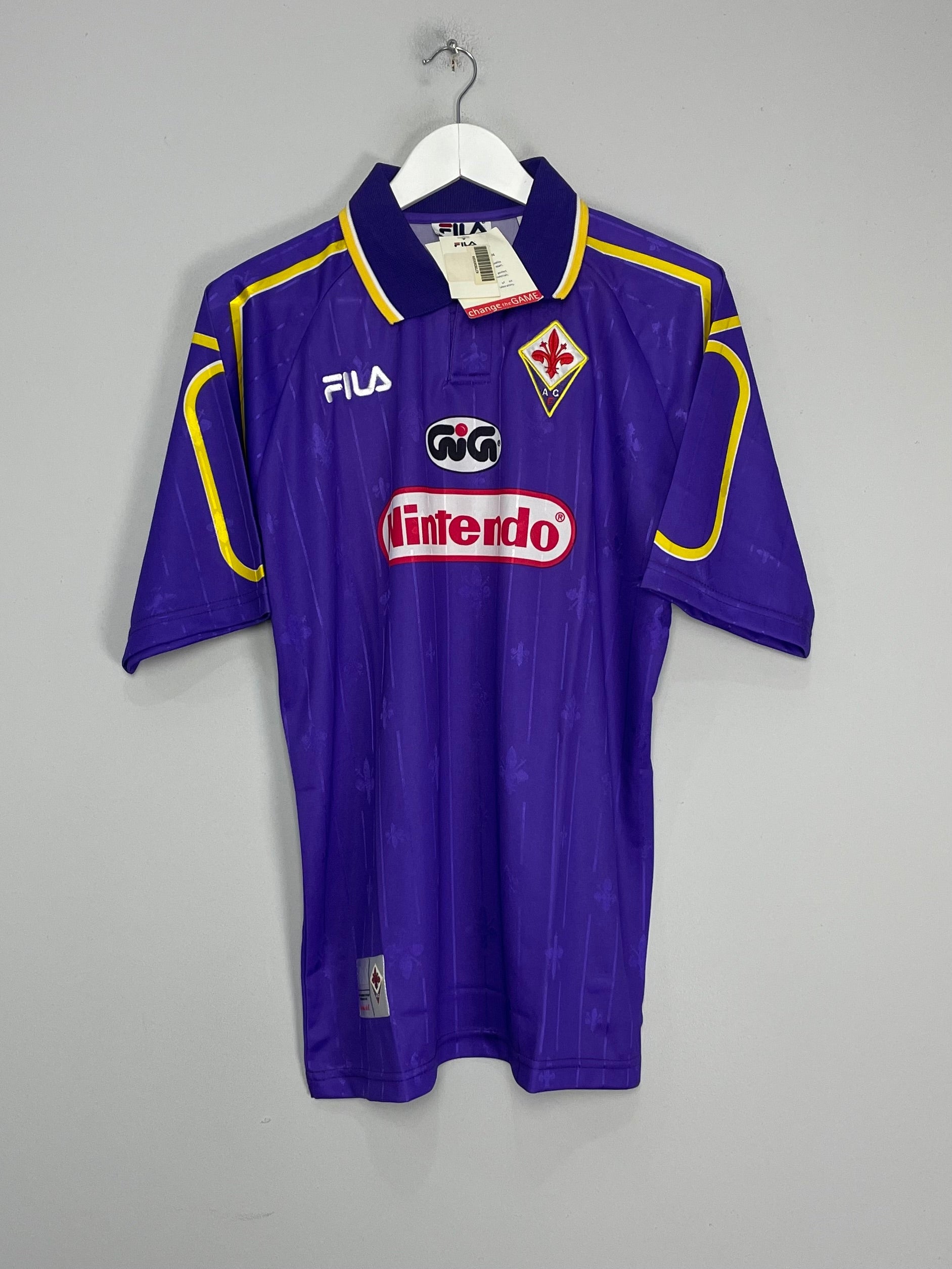 1997/98 FIORENTINA *BNWT* HOME SHIRT (S) FILA