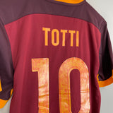 2015/16 ROMA TOTTI #10 HOME SHIRT (S) NIKE