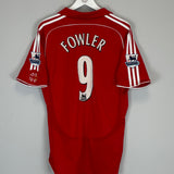 2006/08 LIVERPOOL FOWLER #9 HOME SHIRT (L) ADIDAS