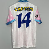 1995/97 CEREZO OSAKA #14 AWAY SHIRT (L) MIZUNO