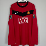 2009/10 MANCHESTER UNITED GIGGS #11 L/S HOME SHIRT (XXXL) NIKE