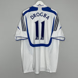 2007/08 CHELSEA DROGBA #11 THIRD SHIRT (XL) ADIDAS