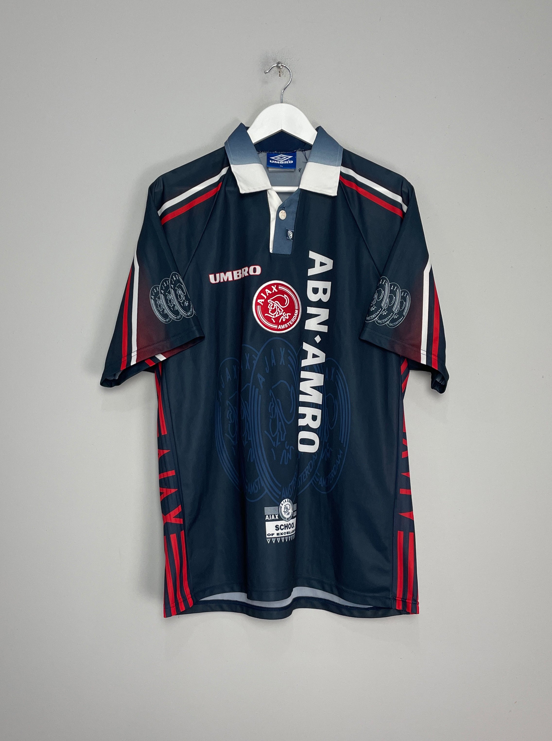 1997/98 AJAX AWAY SHIRT (XL) UMBRO