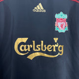 2009/10 LIVERPOOL GERRARD #8 E/L AWAY SHIRT (M) ADIDAS