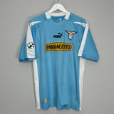 2003/04 LAZIO CLAUDIO #7 HOME SHIRT (L) PUMA