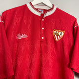 1990/92 SEVILLA MARADONA #10 AWAY SHIRT (M) BUKTA