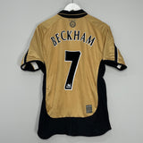 2001/02 MANCHESTER UNITED BECKHAM #7 *CENTENARY* AWAY/THIRD SHIRT (M) UMBRO