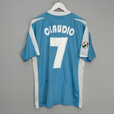 2003/04 LAZIO CLAUDIO #7 HOME SHIRT (L) PUMA