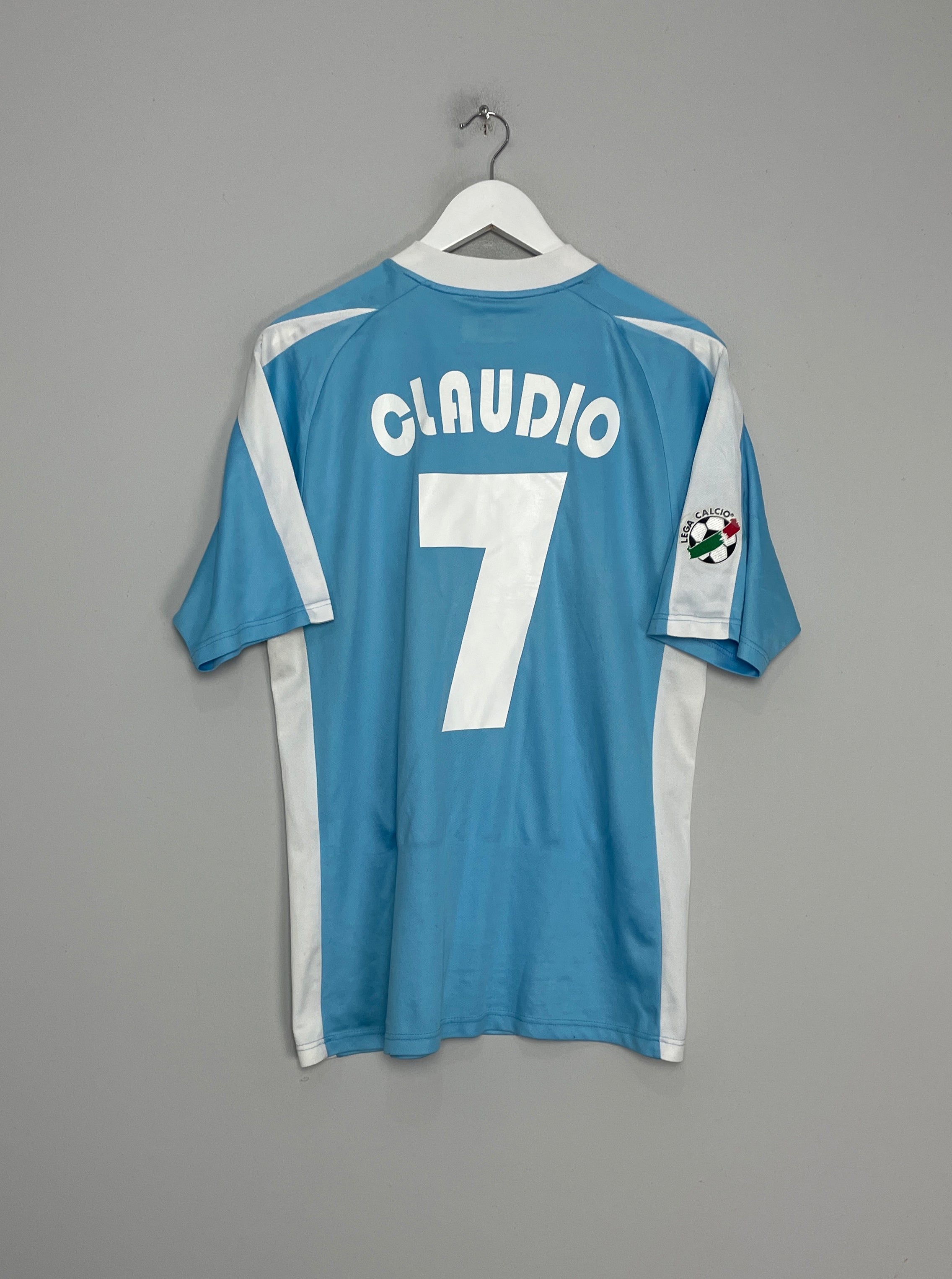 2003/04 LAZIO CLAUDIO #7 HOME SHIRT (L) PUMA