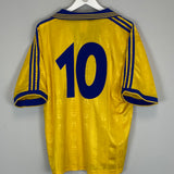 1998/99 SWEDEN #10 HOME SHIRT (L) ADIDAS