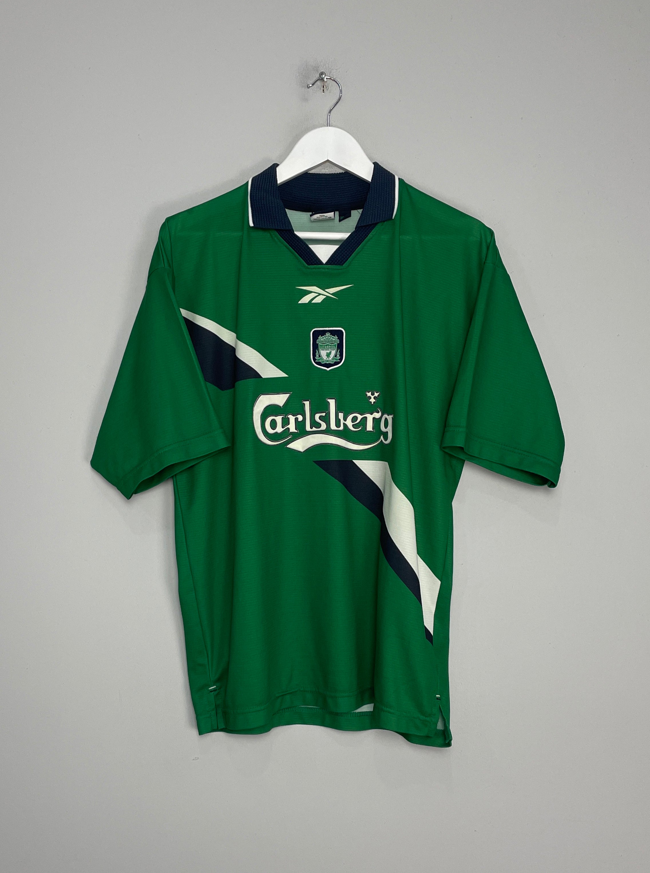 1999/01 LIVERPOOL AWAY SHIRT (M) REEBOK