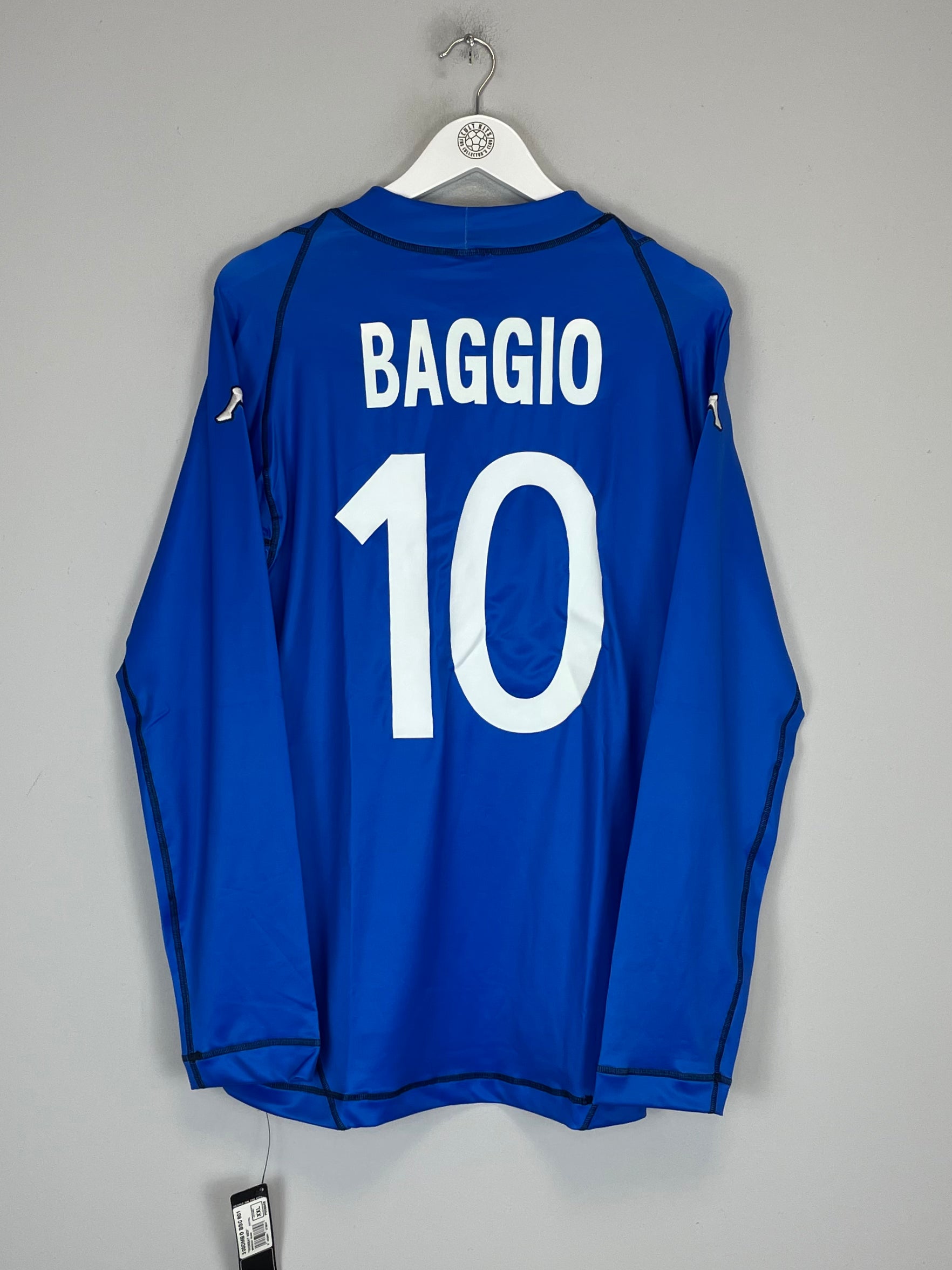 2003/04 BRESCIA BAGGIO #10 *BNWT* L/S HOME SHIRT (XXL) KAPPA