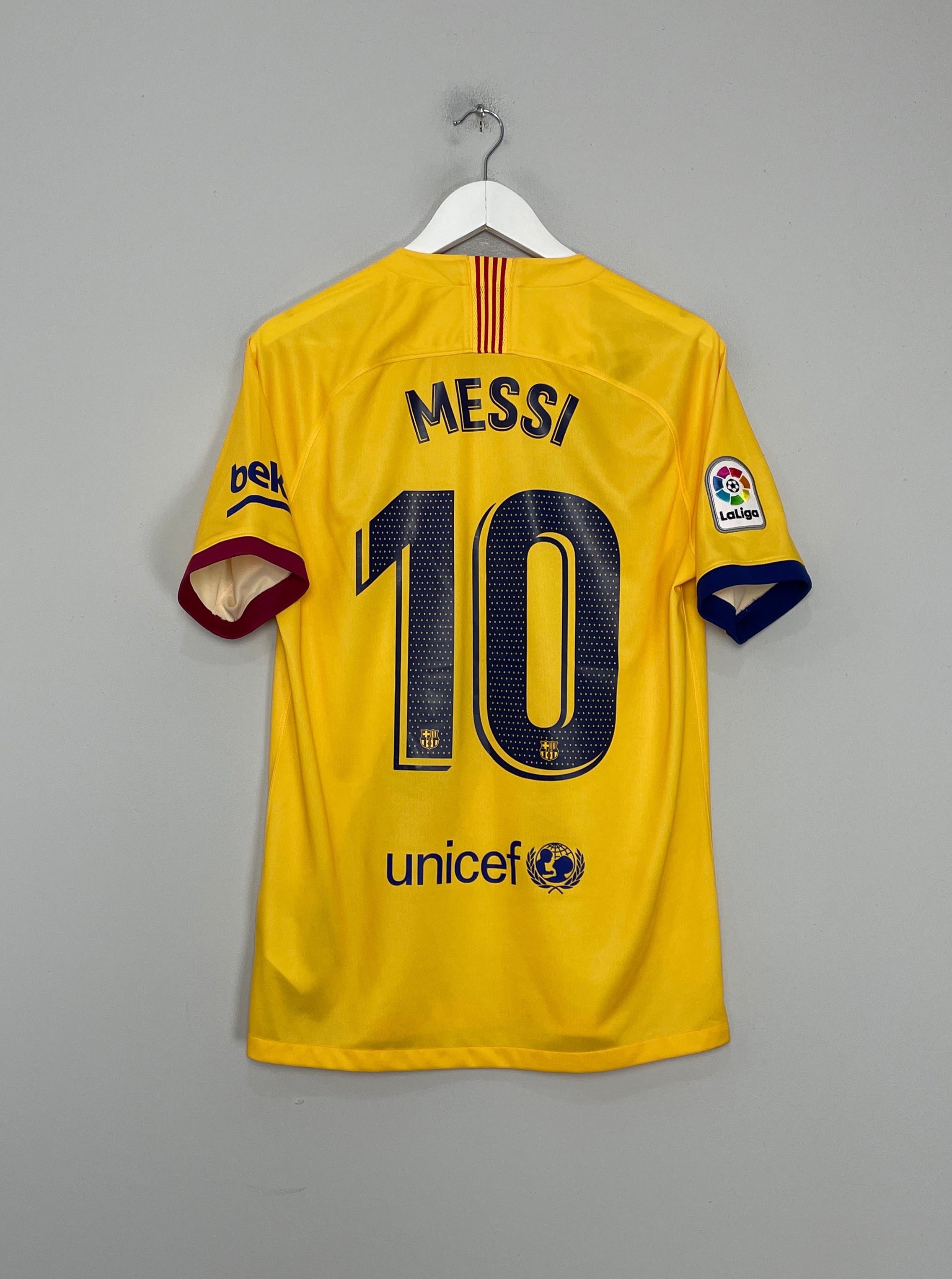 2019/20 BARCELONA MESSI #10 AWAY SHIRT (M) NIKE