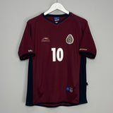 2002/03 MEXICO C.BLANCO #10 AWAY SHIRT (S) ATLETICA