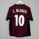 2002/03 MEXICO C.BLANCO #10 AWAY SHIRT (S) ATLETICA