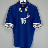 1996/97 ITALY #16 *PLAYER ISSUE* HOME SHIRT (L) NIKE