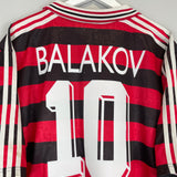 1997/98 STUTTGART BALAKOV #10 HOME SHIRT (XL) ADIDAS