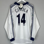 1999/01 TOTTENHAM GINOLA #14 *BNWT* HOME SHIRT (XL) ADIDAS